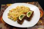 Recept Zemiakový šalát s údeninou a syrom - zemiakový šalát - návrh na servírovanie