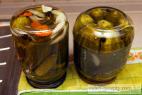 Recept Sterilizované pikantné uhorky - sterilizovanie uhoriek - proces chladnutia