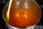 Recept Rýchle mäsovo-ryžové plnené papriky s paradajkovou omáčkou - paradajková omáčka - príprava