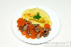 Recept Bravčové na mrkve so zemiakovou kašou - bravčové na mrkve - návrh na servírovanie