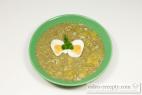 Recept Kôprová polievka s hubami a vajcom - kôprová polievka - návrh na servírovanie