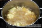 Recept Karfiolová polievka s bazalkou - karfiolová polievka - príprava