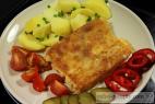 Recept Pikantný zeleninový vyprážaný syr - obaľovaný syr - návrh na servírovanie